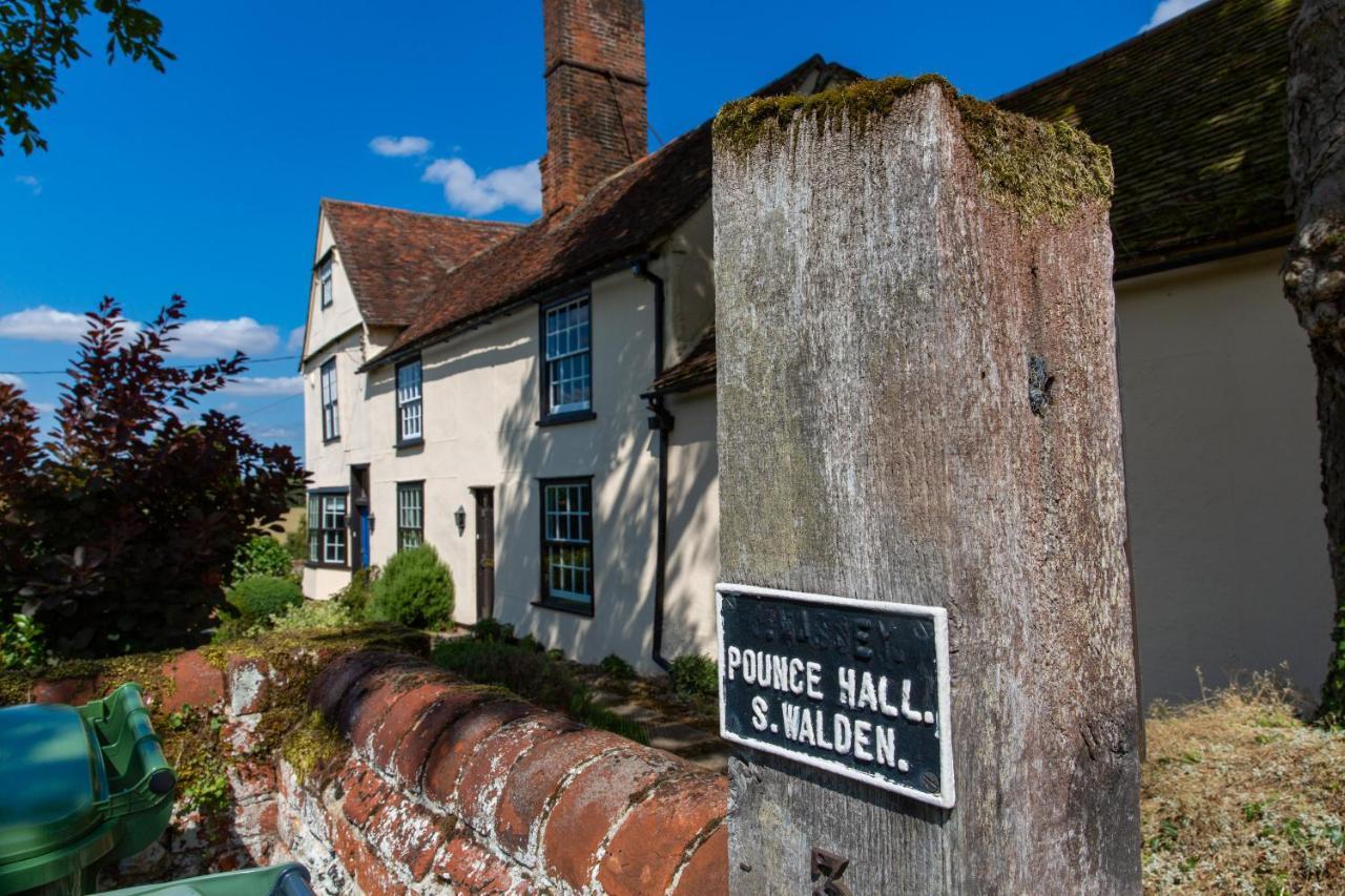 Pounce Hall -Stunning Historic Home In Rural Essex Saffron Walden Exterior foto